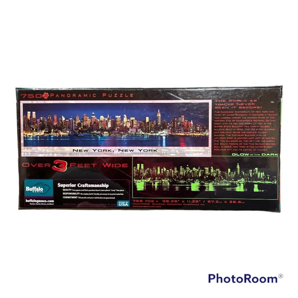 NIB - New York, New York - Glow in the Dark - Panoramic Puzzle - Picture 2 of 5